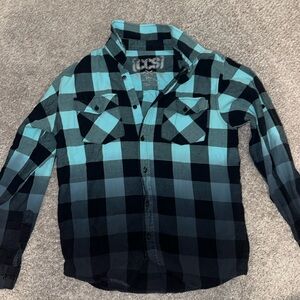 Mens button up flannel